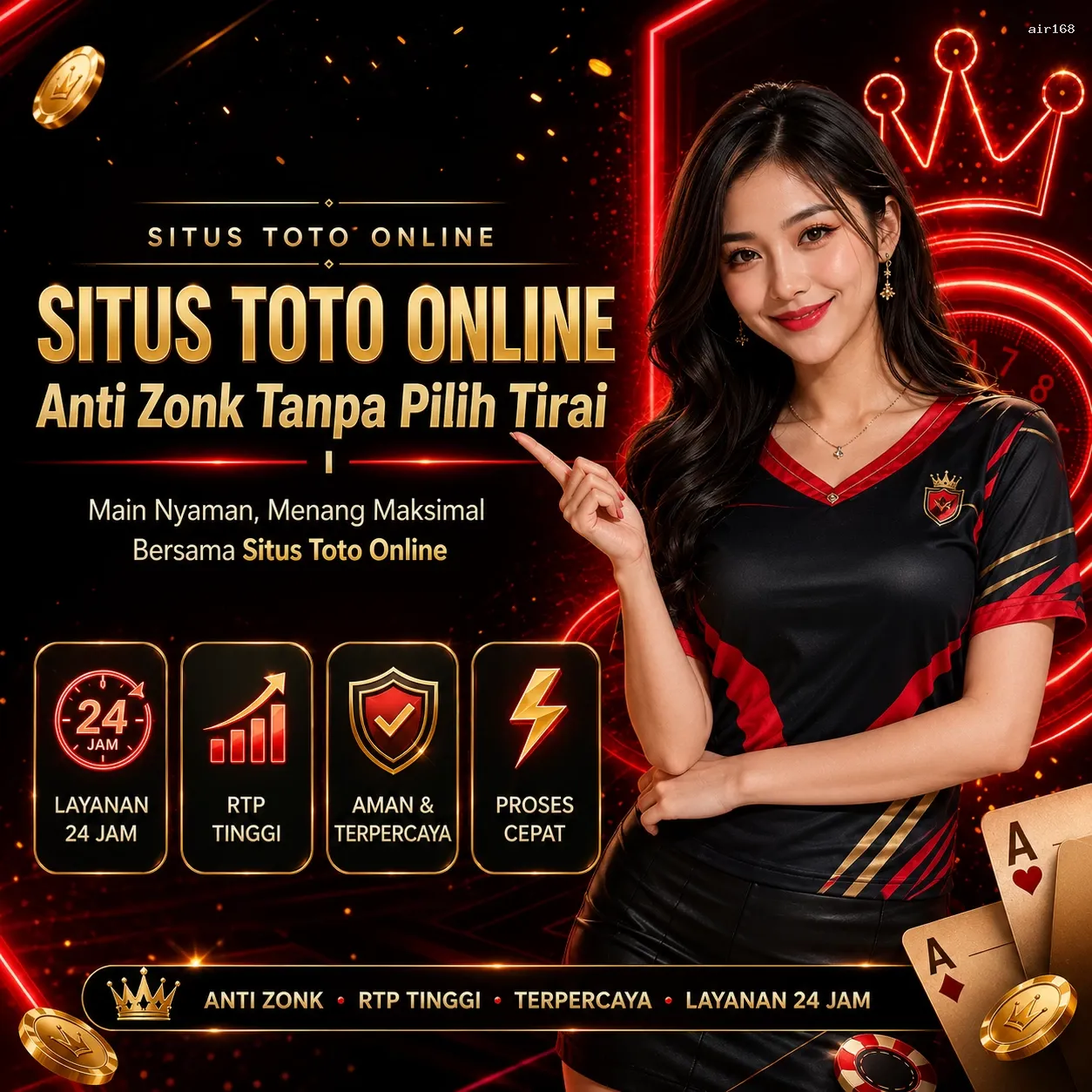 Keberagaman Permainan di air168 untuk Para Gamer